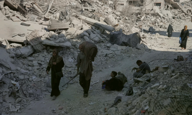 Israel kills 11 Palestinian family members in Gaza’s deadliest truce breach