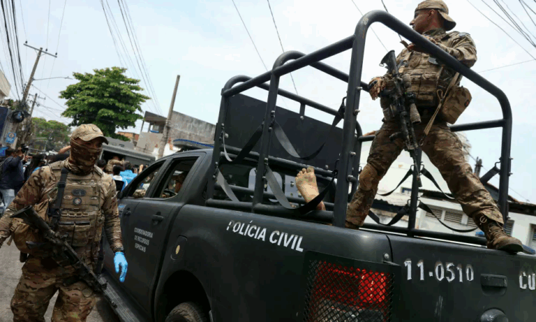 Police operation in Rio de Janeiro favelas leaves dozens dead