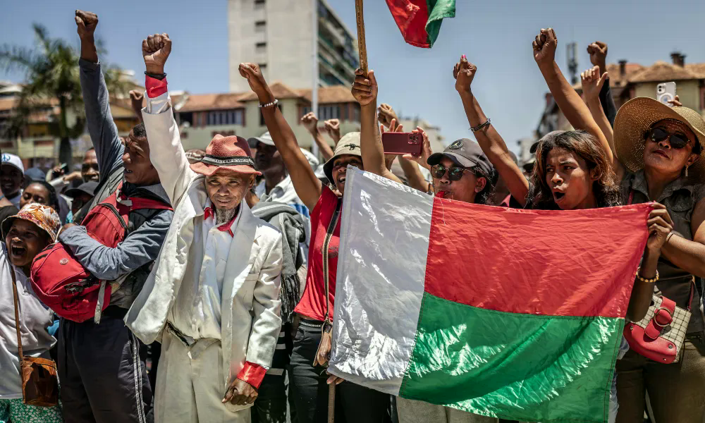 Madagascar military says it seizes power, suspends institutions