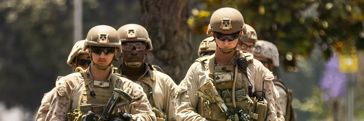 'Unlawful and Un-American': Trump Claims He Can Send 'Army, Navy, Air Force, Marines' Into US Cities