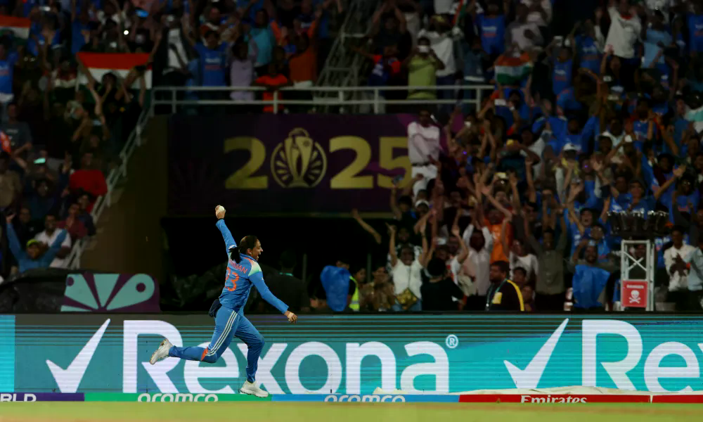 India’s women beat South Africa to claim first Cricket World Cup