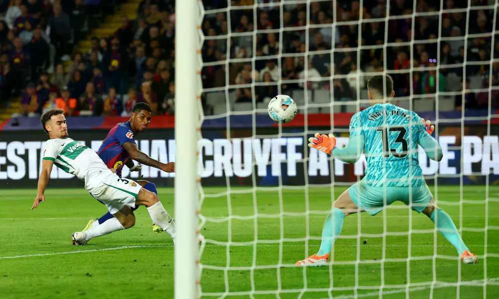 Barcelona beat Elche 3-1 to stay in touch with La Liga leaders Real Madrid