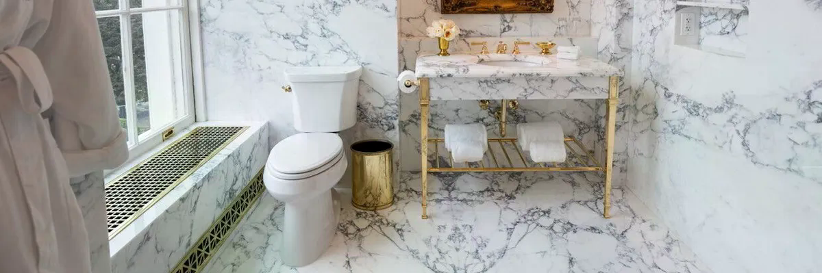 With Food Aid Suspended for Millions of Families, Trump Brags of 'Statuary Marble' Bathroom Makeover